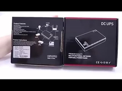 Mini ups DC 18w 8800mah para roteador e modem